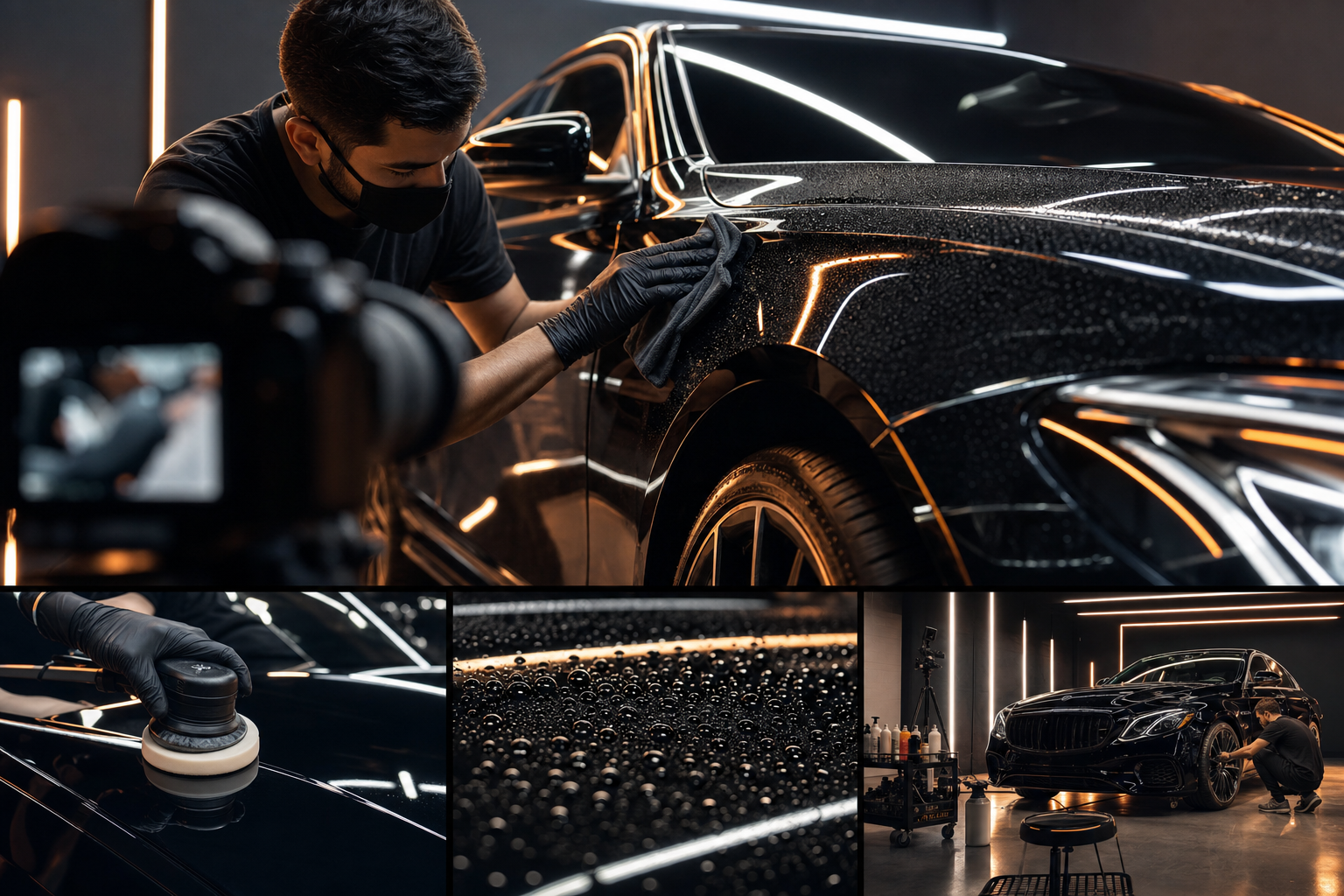 Auto detail campaign concept sample