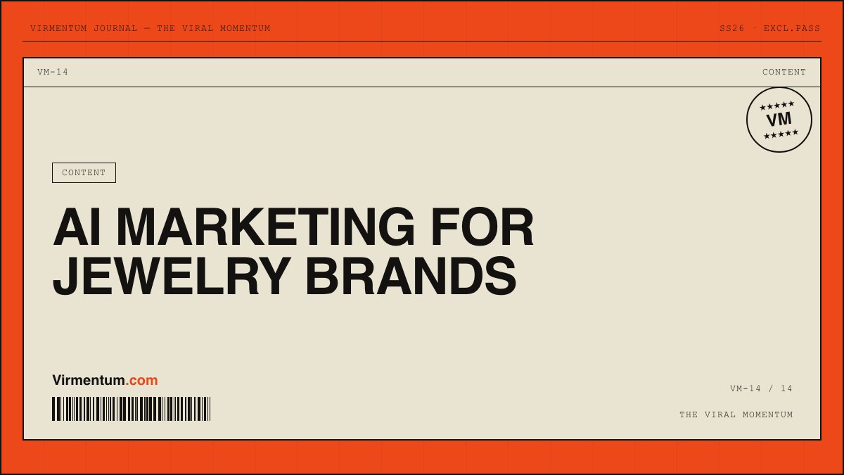 What an AI Marketing Agency for Jewelry Brands Actually Does