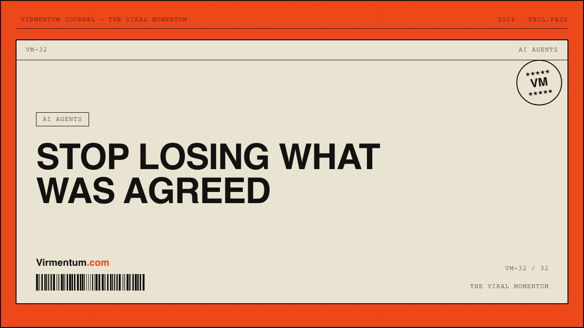 AI Note Taking for Small Business: Stop Losing What Was Agreed