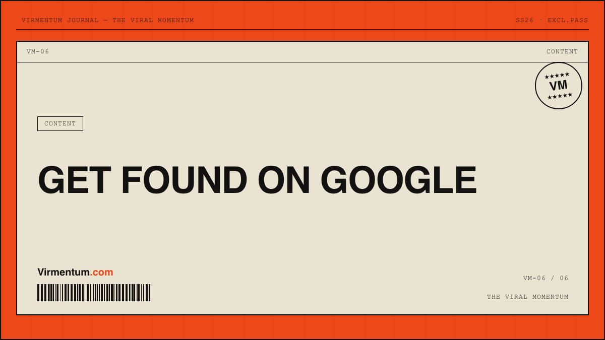 How to Get Found on Google as a Small Business in 2026
