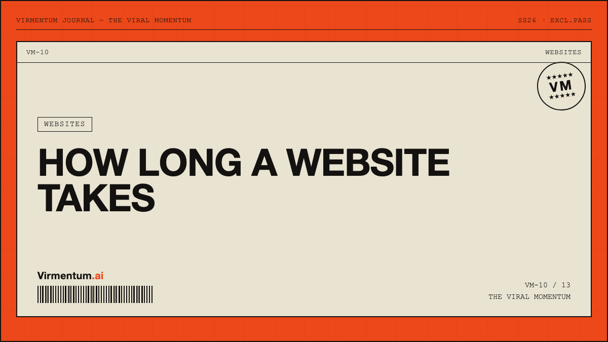 How Long Does It Take to Build a Small Business Website?