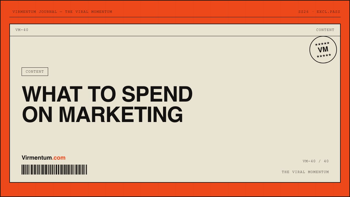 How Much Should a Small Business Spend on Marketing?