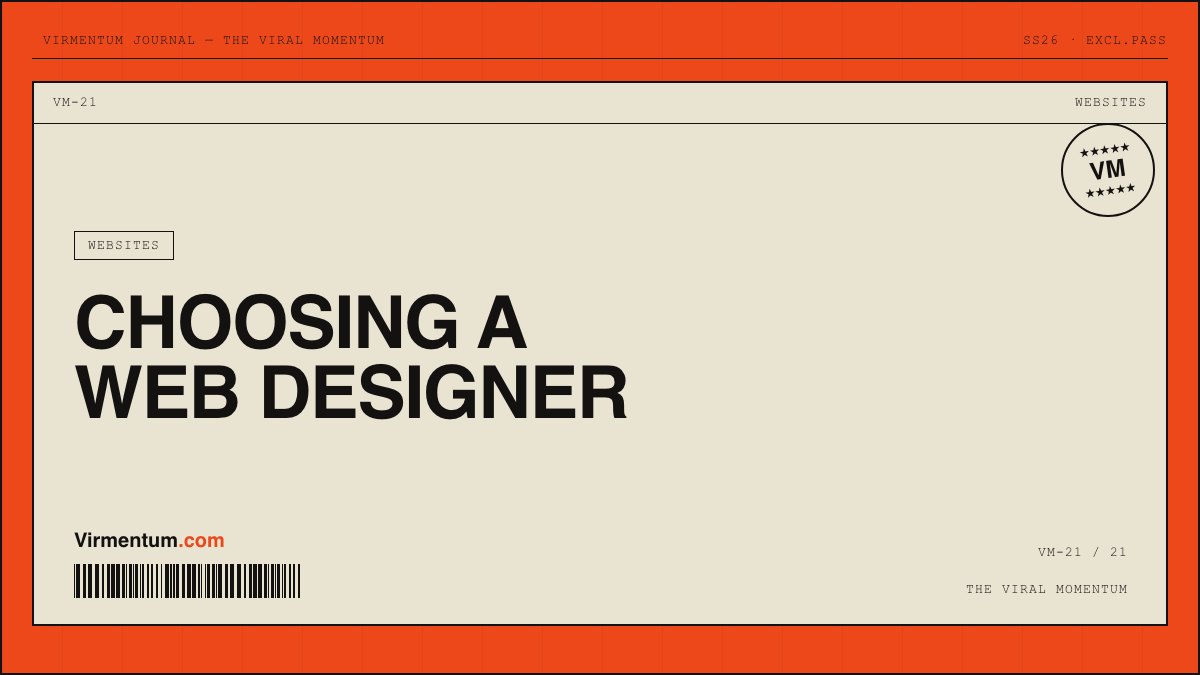 How to Choose a Website Designer Without Getting Burned