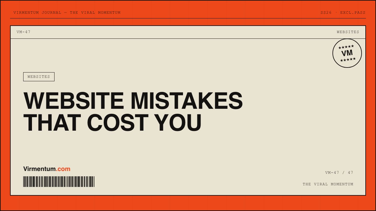 The Small Business Website Mistakes That Quietly Cost You Customers