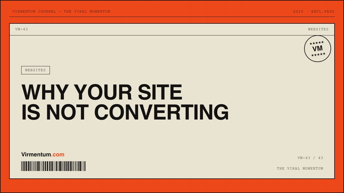 Small Business Website Not Converting? Here Is What Is Actually Broken